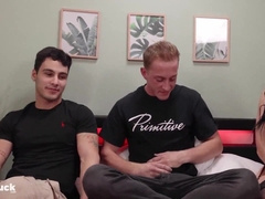 Fresh Hotness Caleb ROMPS Torned Jock Liam And Killer Luna!
