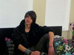 Tommy May Jerks Off In Front Of The Cam For The First Time