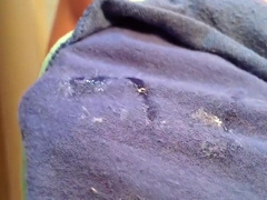 Wearing and cumming on my ex-girlfriend's panties