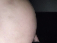 Homosexual Chaser blowing Round Boy's man sausage. Getting skullfucked in a fetish mask!