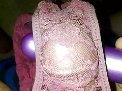Cumming in wife's used panties