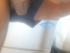 Frolicking my long BIG BLACK COCK