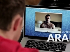 NextDoorBuddies Arad Catches Markie Draining Off