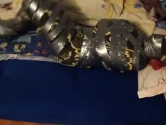 Blanket duct tape mummifiaction
