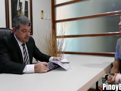 PinoyBoys.com - Sexy cute Asian Joshua offers his horny ass for a job