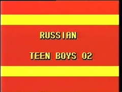 2 Russian Twinks Have Fun Outdoors