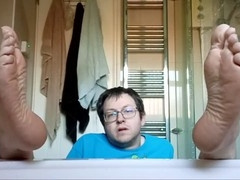 Solo gay masturbation film featuring Gamer Nerd