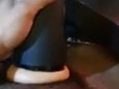Fucking fleshlight followed with a big load.