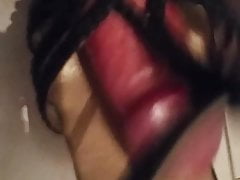 shoes fuck and cum