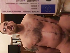 Caged faggot presentation