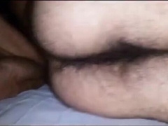 Daddy's Bareback Orgy: Two Big Cocks, One Hairy Hole