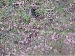 walking naked in the woods and throws away all my clothes (almost got caught)