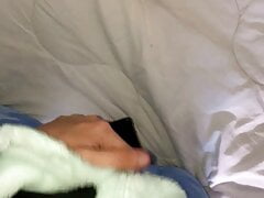 Showing boner