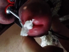 CBT with a stainless tube, clamps on balls, and super glue 6