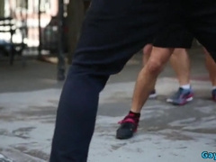 Phat man meat homo rectal hookup and jism drink