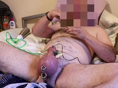 Inflating A Sack With Laughing Gas