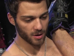 These guys go from chatting to blowing!