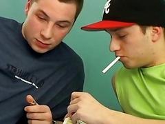 Some gay sex vids have these straight boys horny