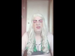Crossdresser yearns for a man's cock in amateur video with Mark Wright