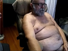Grandpa Play On Webcam