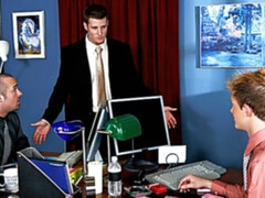 Office three-way with Tristan Tucker, Sebastian Rivers, RC Ryan