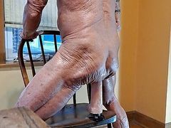 Stand up and take your first dildo of the day