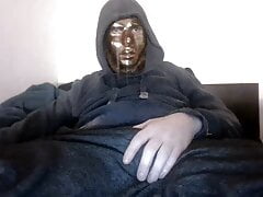 Stripping followed by a Wank