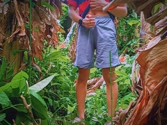 Pinoy Bagets Nagjakol Sa Gubat Kabado Pero Exciting