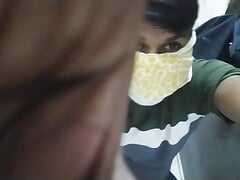 THREE LADY GANG FUCKED A BOY, India HARDCORE GANGBANG