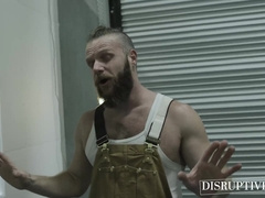 BBC inspector Deep Dicc threeways hairy construction studs Brian Bonds and Casey Ever