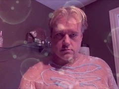 Worshipping that muscular ass with anal toys and big insertions