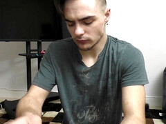 18, Straight, & Already A Cum Guzzler