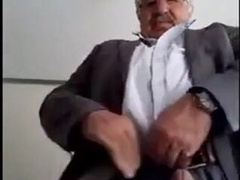 Arab Parent Demonstrating on Web Cam