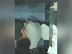 spy korean jerk off in toilet