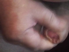 2020.05.04.wanking my uncut 75 year old cock