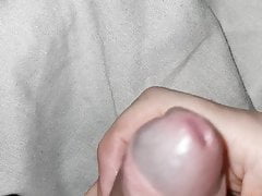 Teasing play with cock