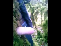 Me masturbation and cum in forest and near road compila