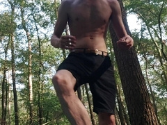 Outdoor joy #15 Peeing