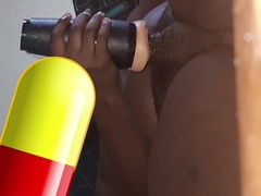 Black Trunk Nutting Inwards Fleshlight