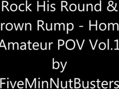 Black Bareback Amateur Fucks His Boyfriend's Rump