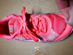 Cum on pink Nike