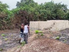 We couldn’t wait to get home so we did it as nature witnesses.