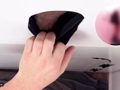 Young straight boy lets himself go at the gloryhole
