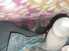 Big Dick Flashing and Masturbating