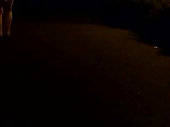 Autumn night at Hazelbank