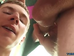 Hot twinks anal and cum in ass