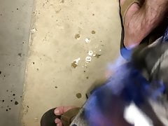 Jerking off with my hand on fire