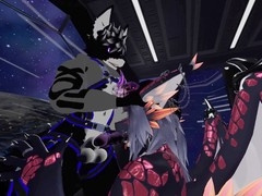 Hairy guys enjoy zero gravity anal sex adventure