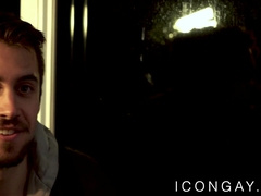 Charming homo Troy Acolla busting ass with cutie tutors cock