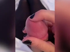 Sissy has Stiff Dirty Ejaculation